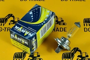Лампа дальнего света 12V 55W H7 JCB (Narva) 720/10068