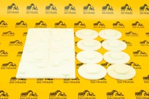 Комплект направляющих аутригера (6,0мм, белый) Terex (OEM) 3519715M1+3518965M1