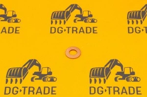 Шайба медная топливной форсунки JCB (Original) 320/06530